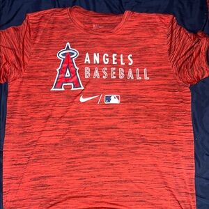 Nike Angels Baseball Red T-Shirt